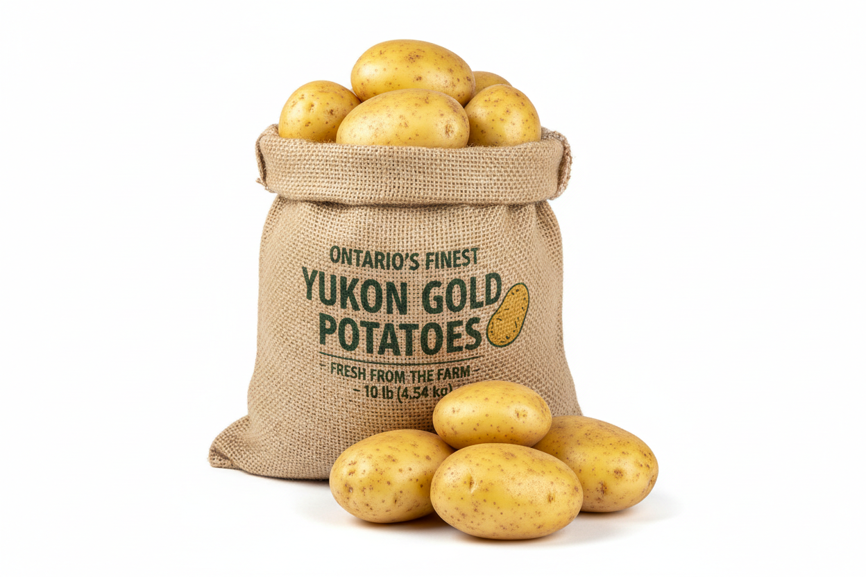 10LB - ONTARIO Yukon Gold Potato
