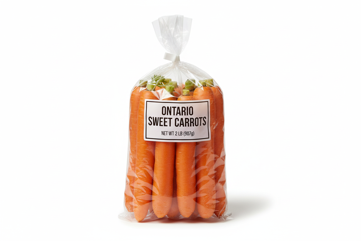 2lb Bag - ONTARIO Sweet Carrots