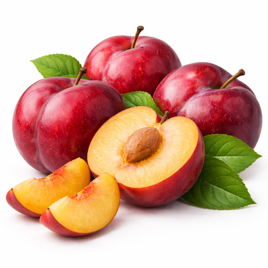 Sweet Red Plums