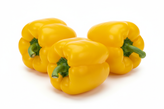 Fresh Yellow Bell Peppers